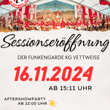 Save the Date – Sessionseröffnung 2024/2025